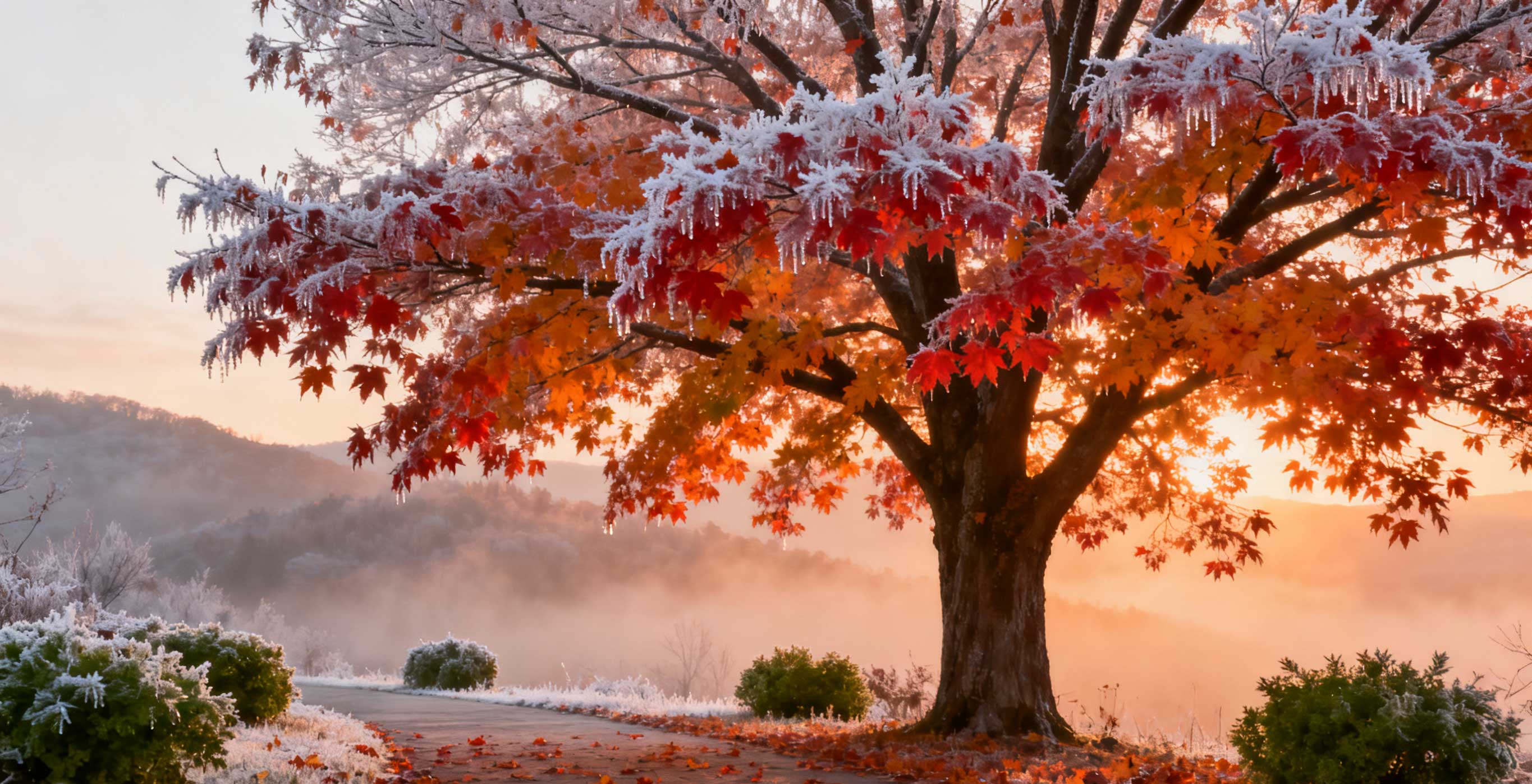霜至秋暮，海盟與你暖迎冬序