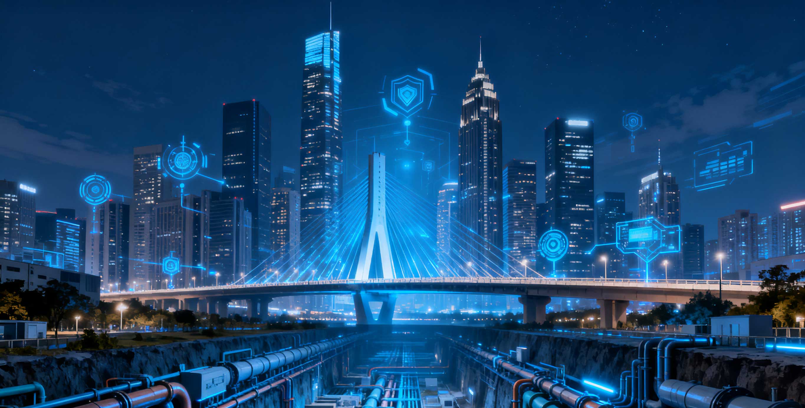 科技為盾！全方位守護(hù)城市 “生命線” 安全